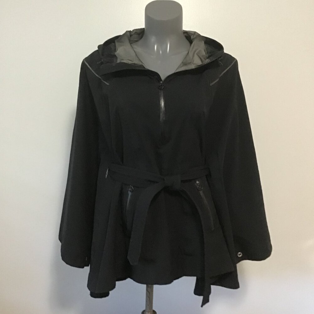 Lululemon See Me Ride Poncho Black Size S/M